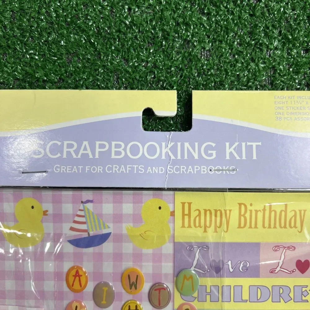 Miss Elizabeth's Scrapbooking Kit Acid Free Unisex Baby Duck First‎ Year New
